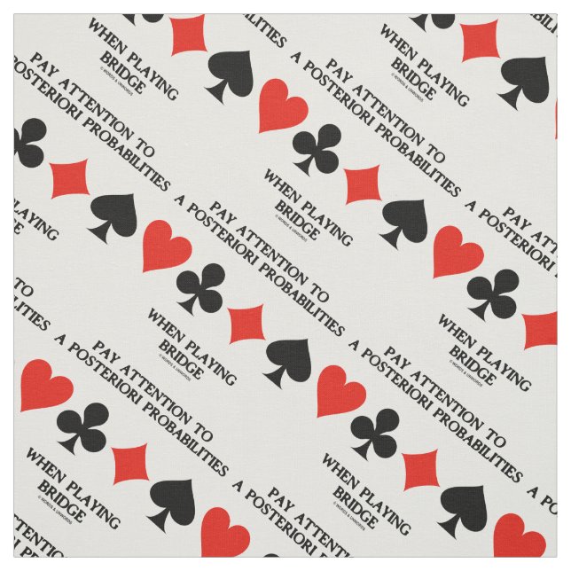 Betala uppmärksamhet på en POsteriori-sannolikhets Tyg (Provkarta)