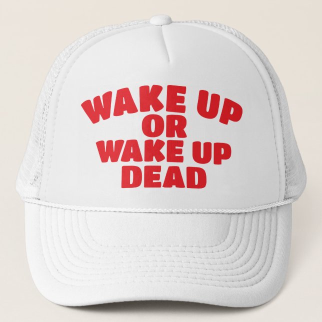 Betala uppmärksamhet på politik och regeringen keps (Framsida)