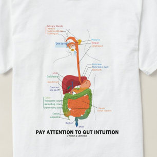 Betala uppmärksamhet på tarminduktion (Anatomical T-shirt