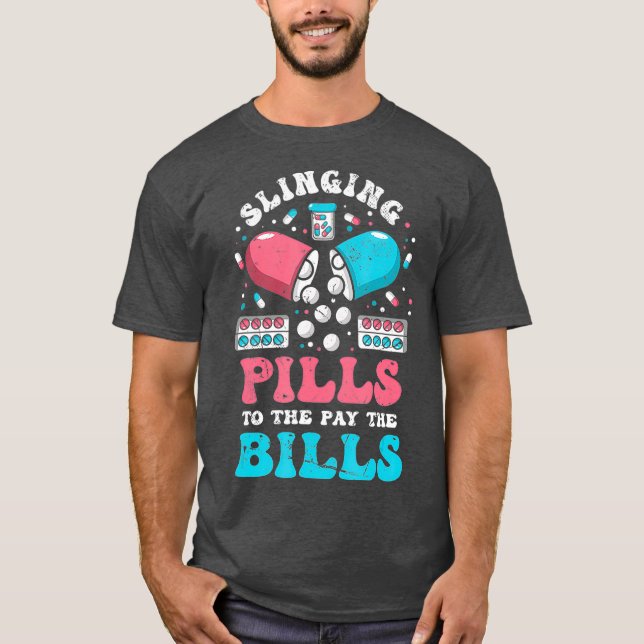Betalar fakturorna för att skicka filer t shirt (Framsida)