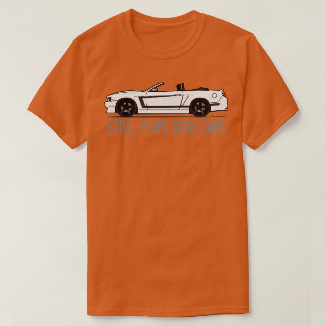 Betalar fortfarande med CarsWhite T Shirt (Design framsida)