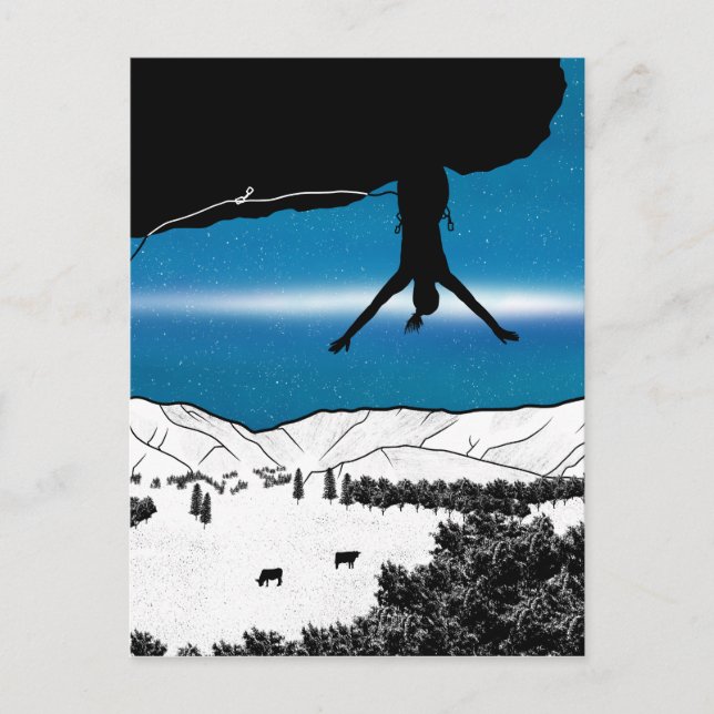 Betalare Ford NZ sten klättber Vykort (Framsida)