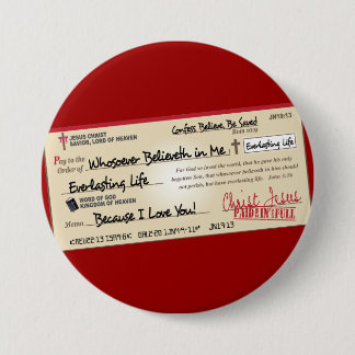 Betald i sin helhet sparad av den Jesus kontrollen Knapp