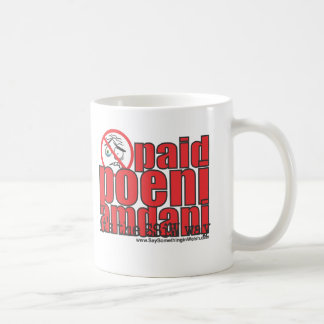 Betald poeniamdani! kaffemugg