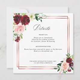 betalkort och  bröllop tack kort