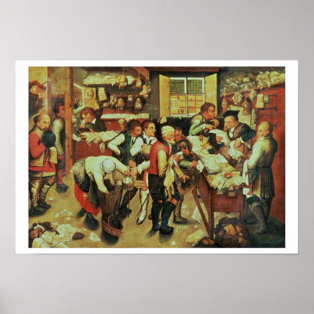 Betalning av svarvar (olja på arbetsyta) poster (Framsidan)