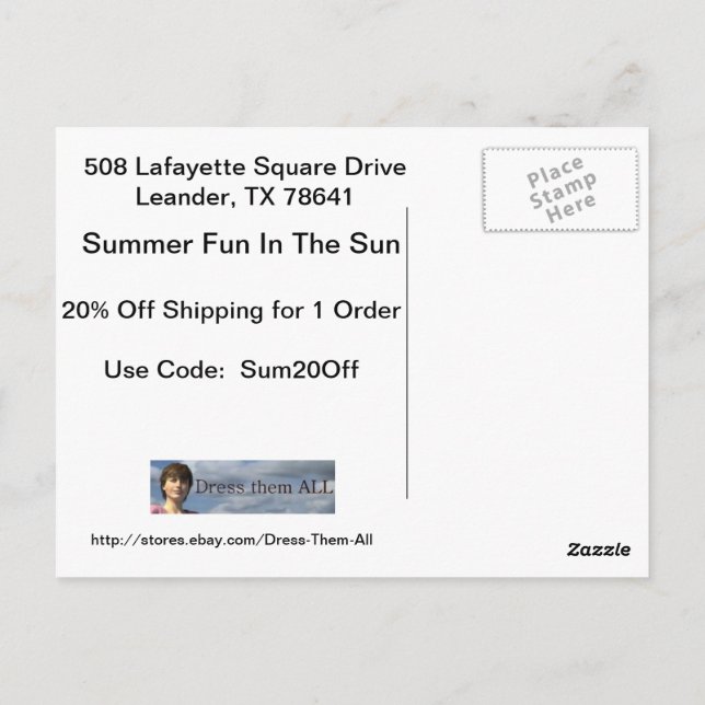 Betalningskort 2 vykort (Baksida)