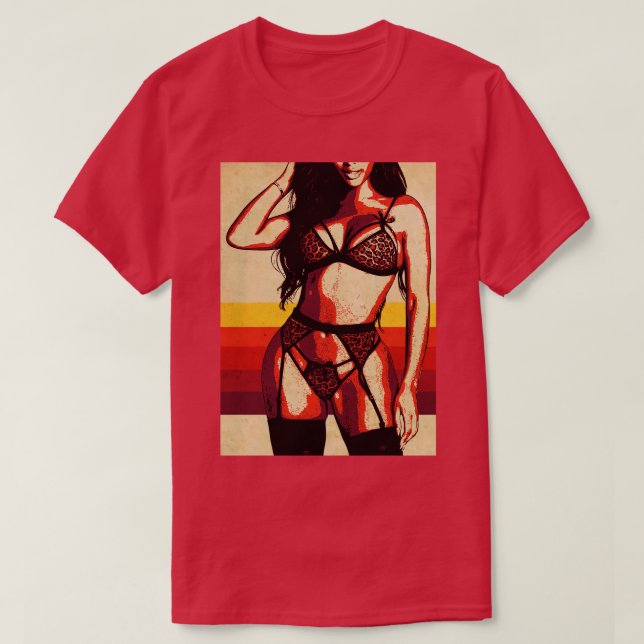 Betamax Lingerie T Shirt (Design framsida)