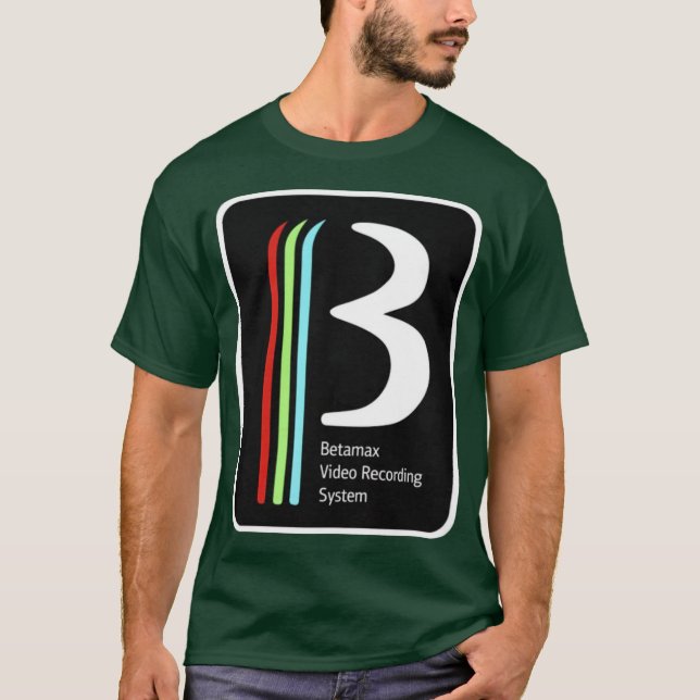 Betamax T Shirt (Framsida)
