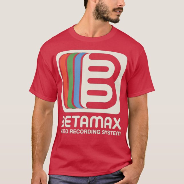 Betamax T Shirt (Framsida)