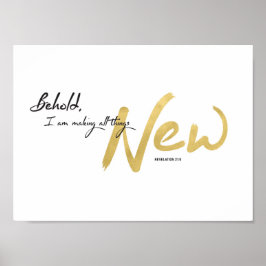 Betänk att jag skapar all ny sak-utskrift poster