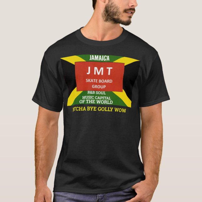 BETCHA BYE GOLLY WOW. Grundläggande Mörk T-Shirt (Framsida)