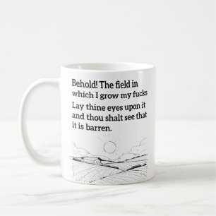 Bete Fält där jag odlar min kaffe Mugg