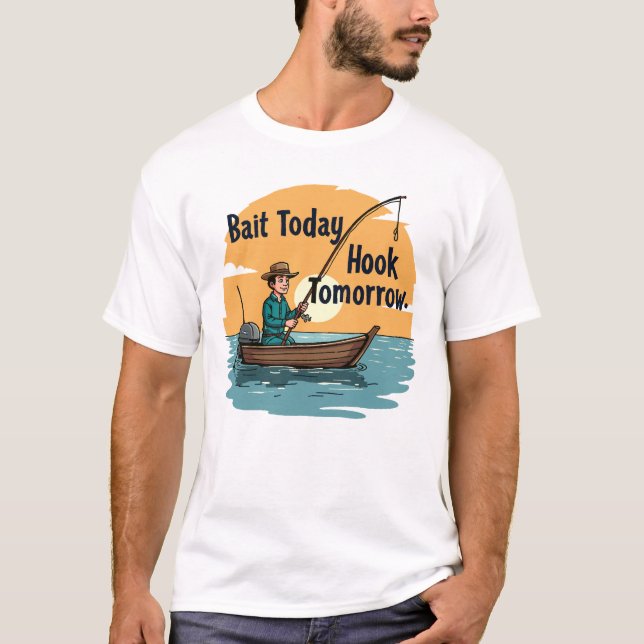 Bete Idag, Krok Imorgon: Fiskarens  T Shirt (Framsida)