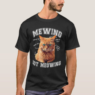 Bete som inte ger luddig kattlapp SerMax Cat Jok T Shirt