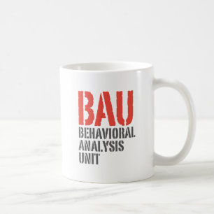 Beteende- analysenheter för BAU Kaffemugg