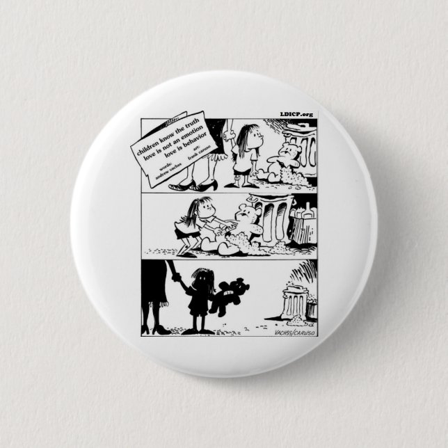 Beteende är knappen Rund sanning Knapp (Framsida)