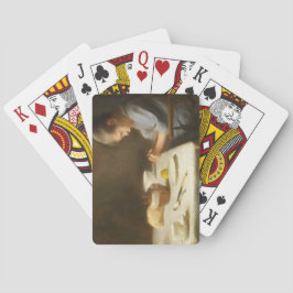 Beteende Grace (Boy Praying vid Bord) Casinokort