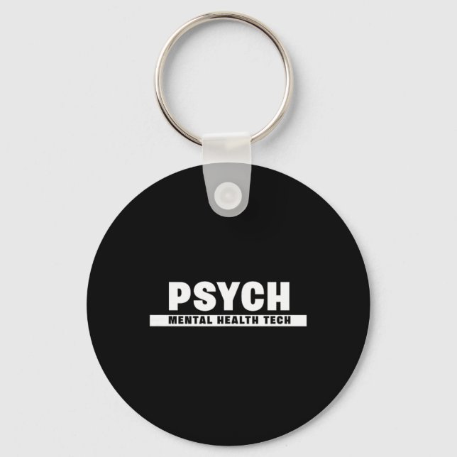 Beteende- och psykisk hälsa Psykiatrisk tekniker Nyckelring (Framsida)