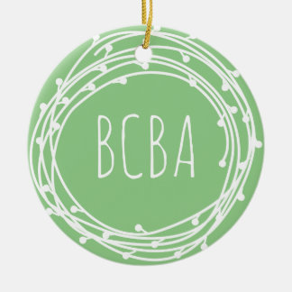 beteendeanalys, bcba, bcba-gåva, bcba-ornament, julgransprydnad keramik