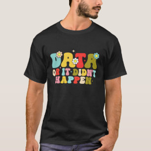 Beteendeanalytiker ABA-terapeut Data eller så händ T Shirt