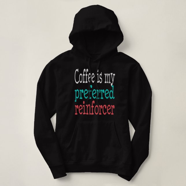Beteendeanalytiker ABA Therapist Coffee Funny Auti T Shirt (Design framsida)