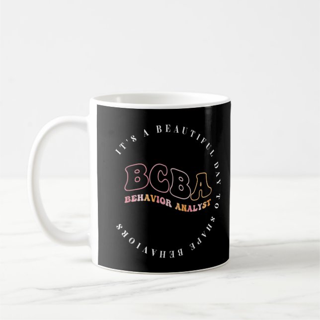 Beteendeanalytiker BCBA,Behavior Therapist, ABA Kaffemugg (Vänster)