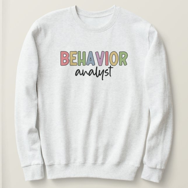 Beteendeanalytiker BCBA Behavior Therapist T Shirt (Design framsida)