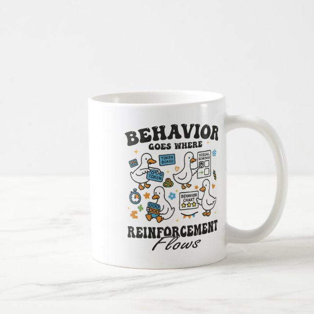 Beteendeanalytiker Silly Goose Rbt Aby Terapi Sped Kaffemugg (Höger)