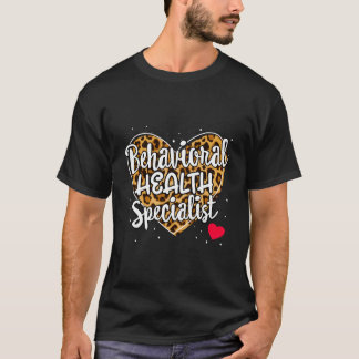 Beteendehälsospecialist Tacksamhet Sped Bh T Shirt