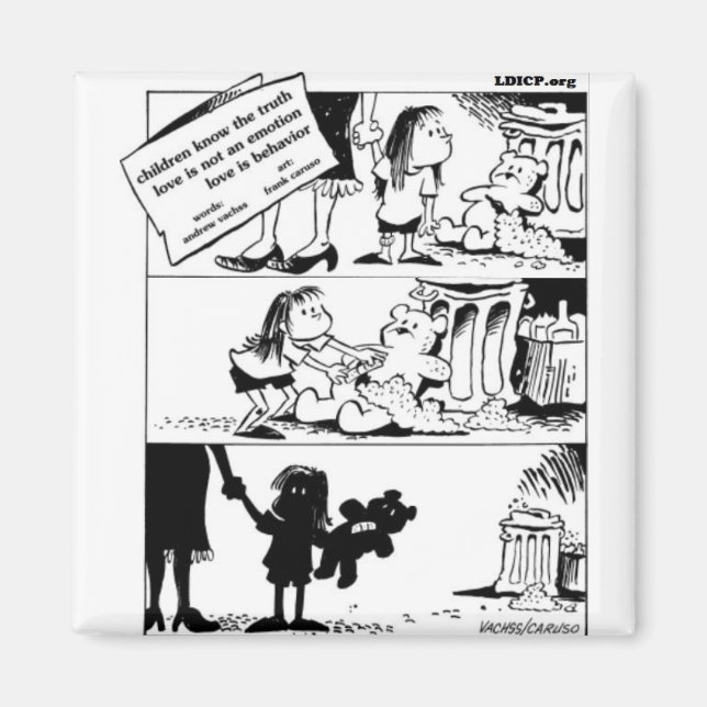 Beteendet är sanningen Magnet (Framsidan)