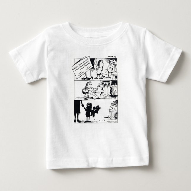 Beteendet är sanningens T-shirt - Baby (Framsida)