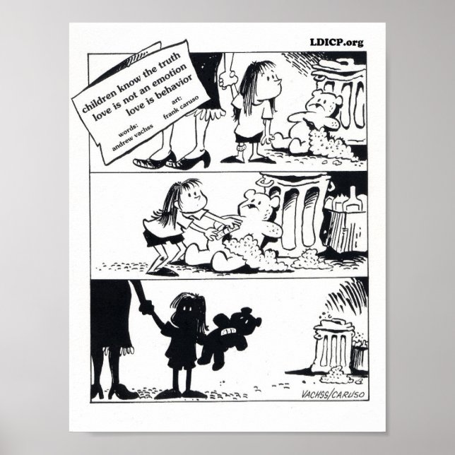 Beteendet är utskriften 8,5 x 11 poster (Framsidan)