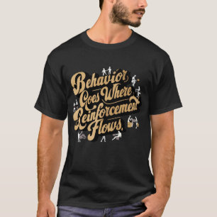 Beteendet går i riktning mot ökade flöden t shirt