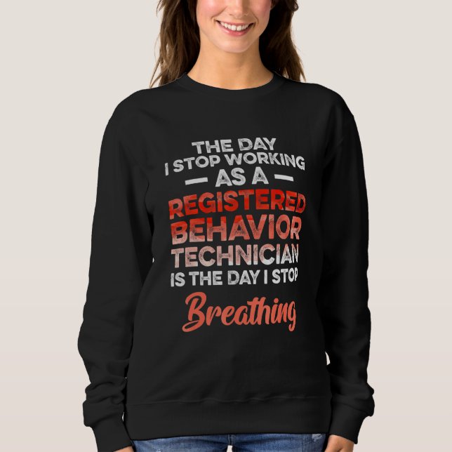 Beteendetekniker Behavioral Tech RBT 40 T Shirt (Framsida)