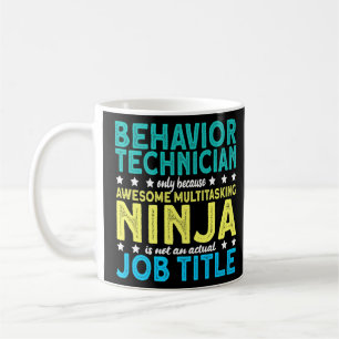Beteendetekniker Ninja Aba Therapist Kaffemugg