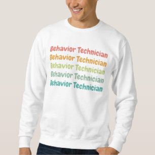 Beteendetekniker RBT Behavior Tech Retro Lång Ärmad Tröja