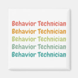 Beteendetekniker RBT Behavior Tech Retro Magnet