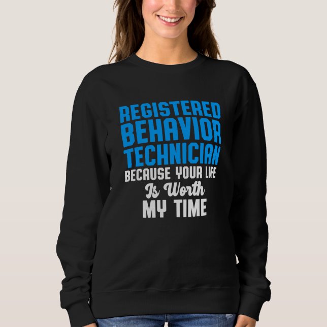 Beteendetekniker Time Behavioral Tech Rbt T Shirt (Framsida)
