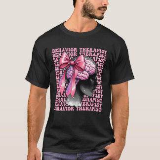 Beteendeterapeut ABA Terapeut ABA Terapi Flicka  T Shirt
