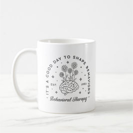Beteendeterapeutiskt citat kaffemugg