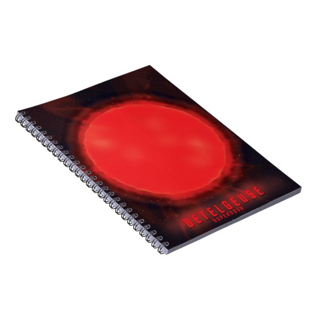 betelgeuse supernova Rymdkonst Anteckningsbok (Högra Sidan)