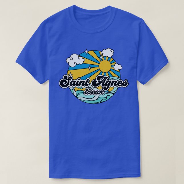 Beter Saint Agnes Beach T Shirt (Design framsida)