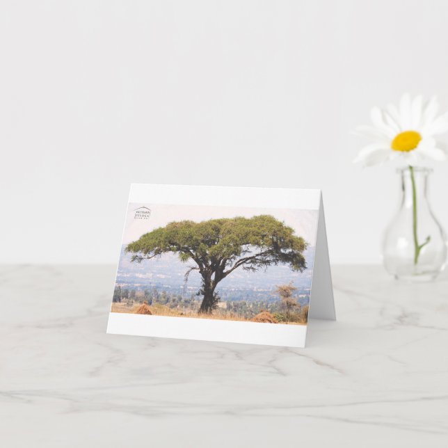 Beteseb Felega Black Note Card Kort (Liten växt)