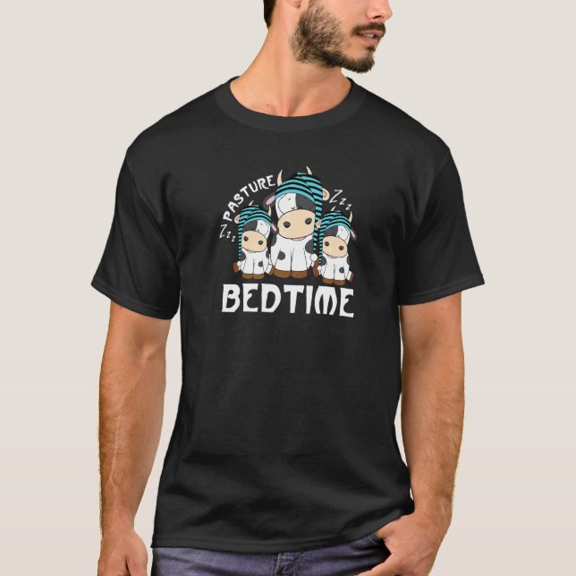 Beteshage Sängdags Sött Djur  Ko Bonde  1 T Shirt (Framsida)
