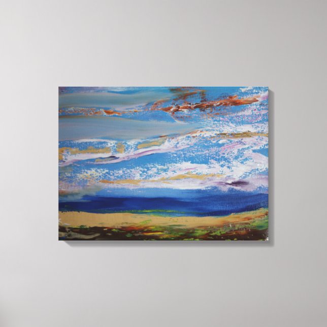 Betesmark Canvastryck (Framsida)