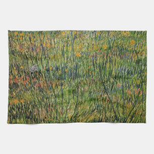 Betesmark i blom av Vincent van Gogh Kökshandduk