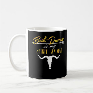Beth är mitt andliga djur kaffemugg