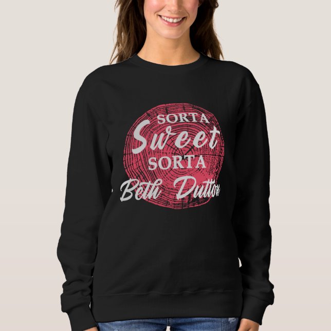 Beth Dutton Sweatshirt T Shirt (Framsida)