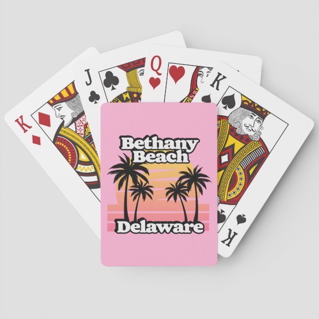 Bethany Beach Delaware Casinokort (Baksidan)
